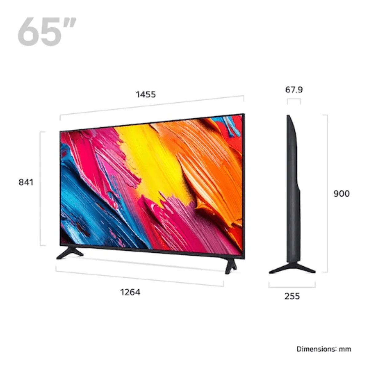 LG 65″ QNED AI 4K Smart TV (65QNED70A6A) - Image 2