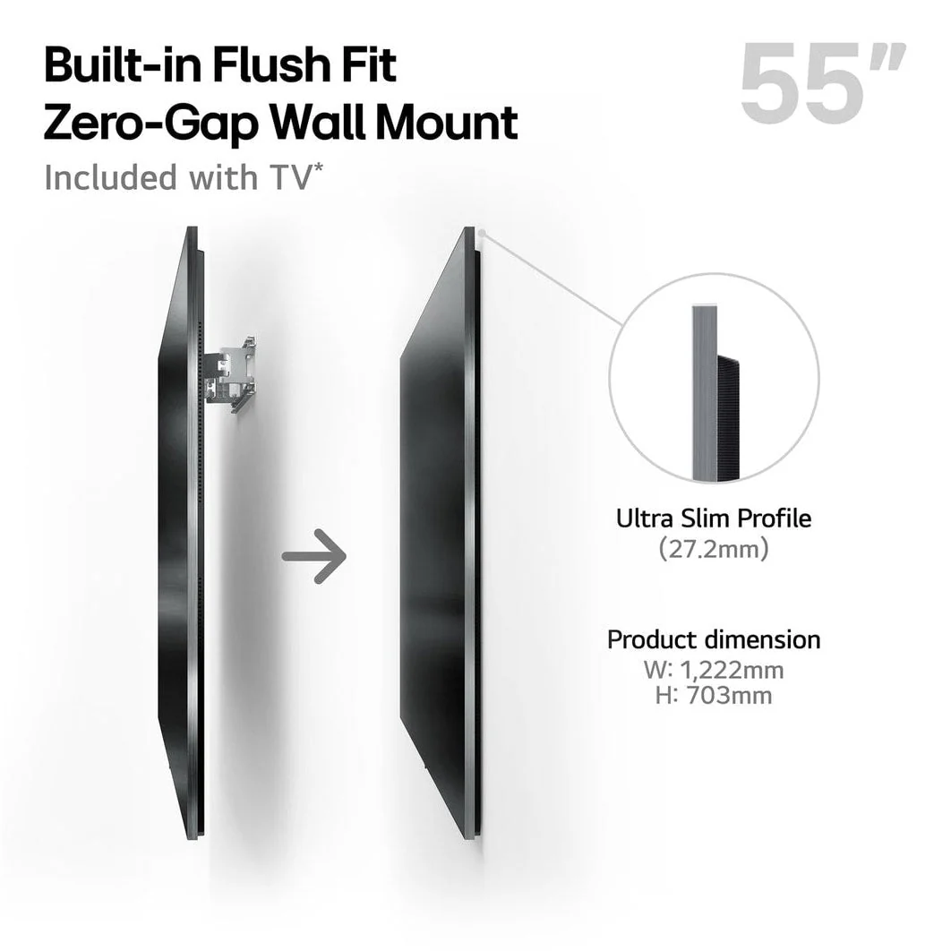 LG OLED AI 55" 4K HDR Smart TV | OLED55G54LW.AEK - Image 2
