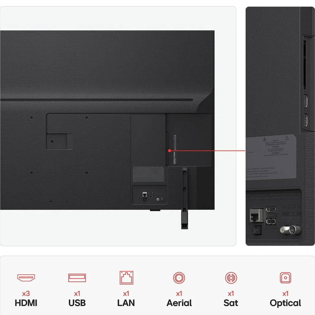 LG QNED AI 50" 4K HDR Smart TV | 50QNED82A6B.AEK - Image 4