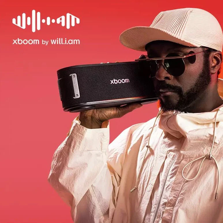 LG XBOOM Bounce Portable Bluetooth Speaker – Black - Image 2
