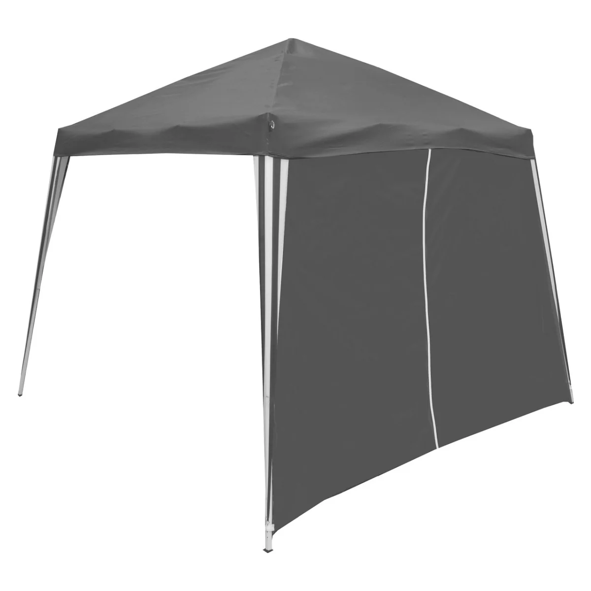 Lifetime Garden Foldable Party Tent Pavilion 3 x 3 x 2.45M with Side Walls - Anthracite - Image 2