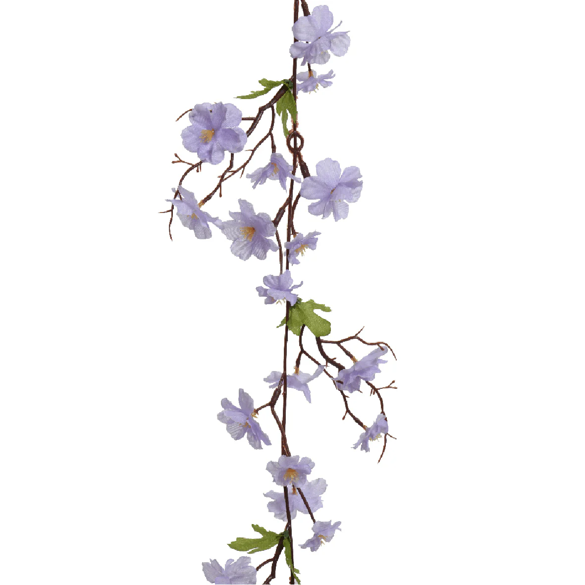 Lilac Blossom Polyester Garland