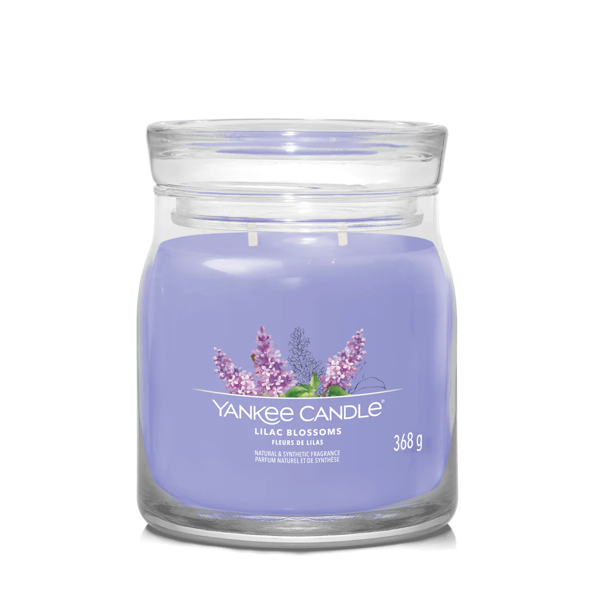 Lilac Blossoms Signature Medium Jar Yankee Candle 368g