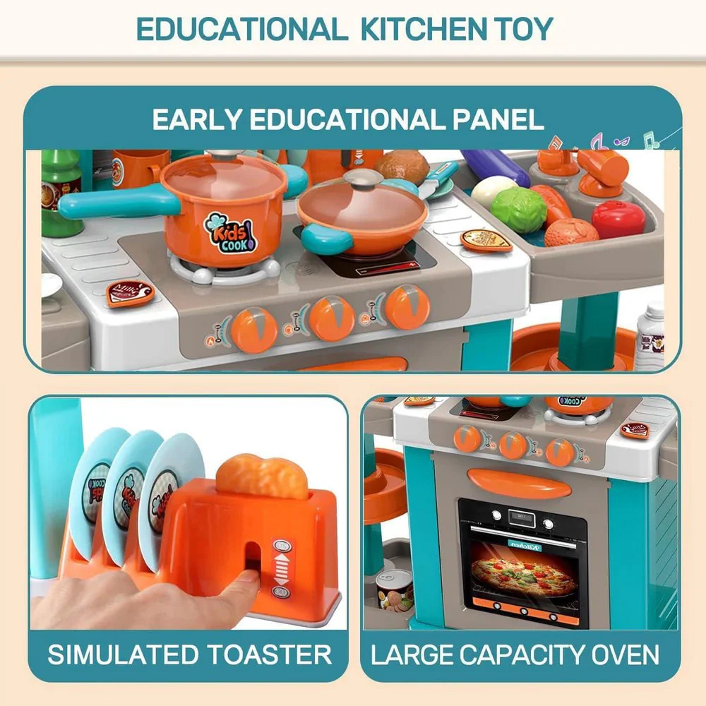 Little Chef Kitchen Play Set - Image 7