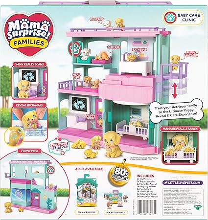 Little Live Pets Mama Surprise Families Baby Clinic Playset - Image 5