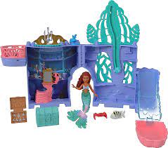 Little Mermaid Small Dolls Mermaid Grotto Play Set - Image 2