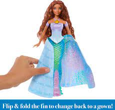 Little Mermaid Transforming Feature Mermaid Doll - Image 2