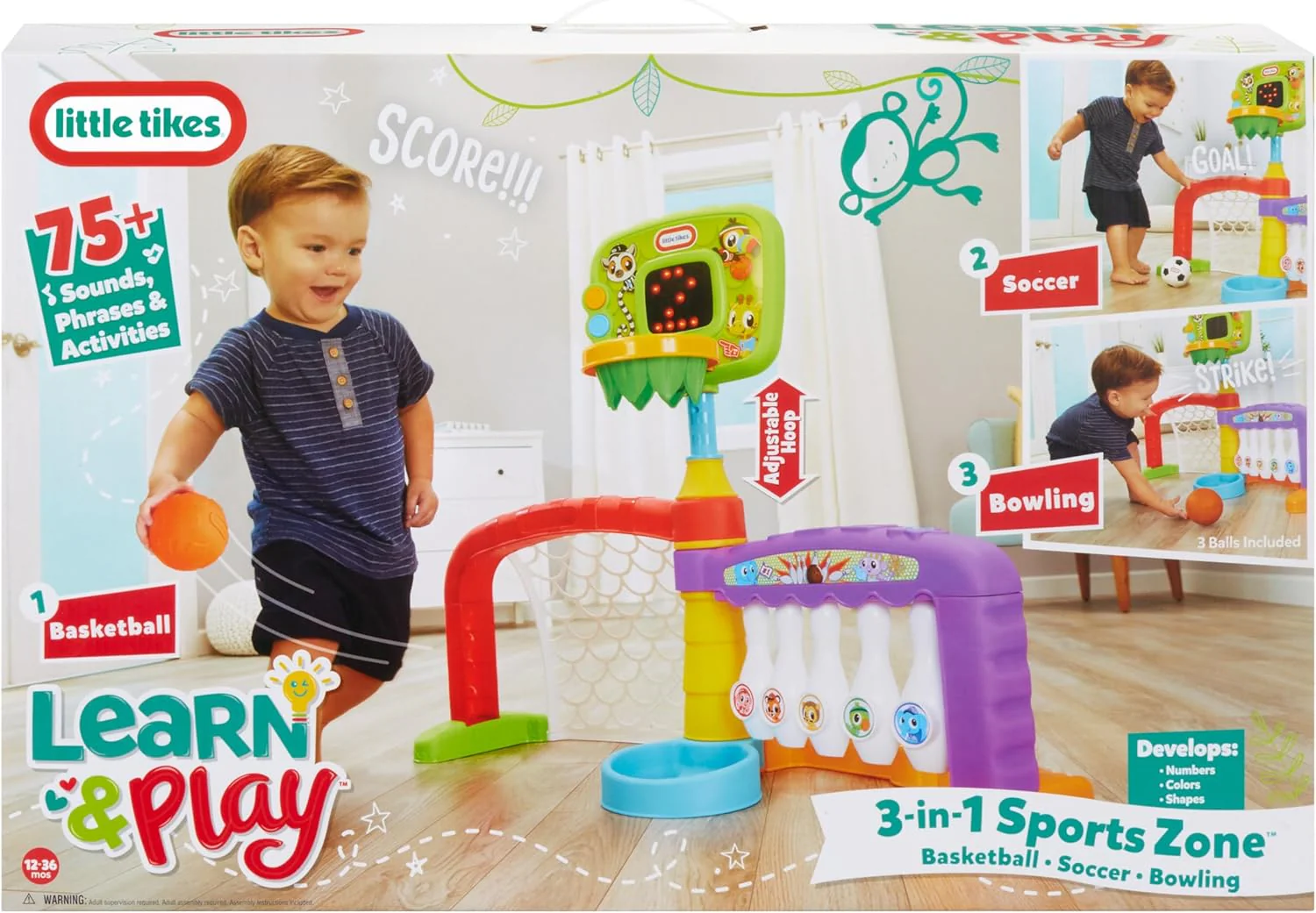 Little Tikes 3-in-1 Sports Zone