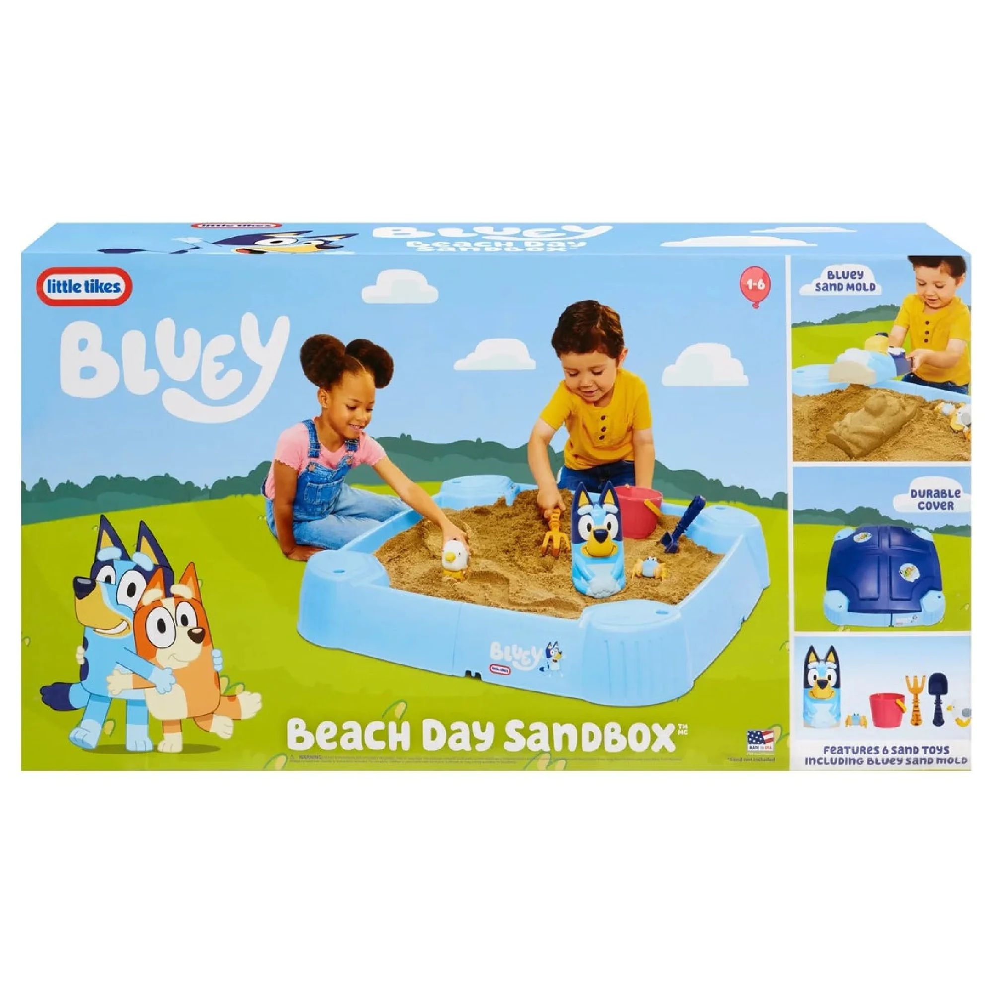 Little Tikes Bluey Beach Day Sandbox