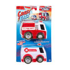 Little Tikes Crazy Fast Cars 2Pack Racin Responders