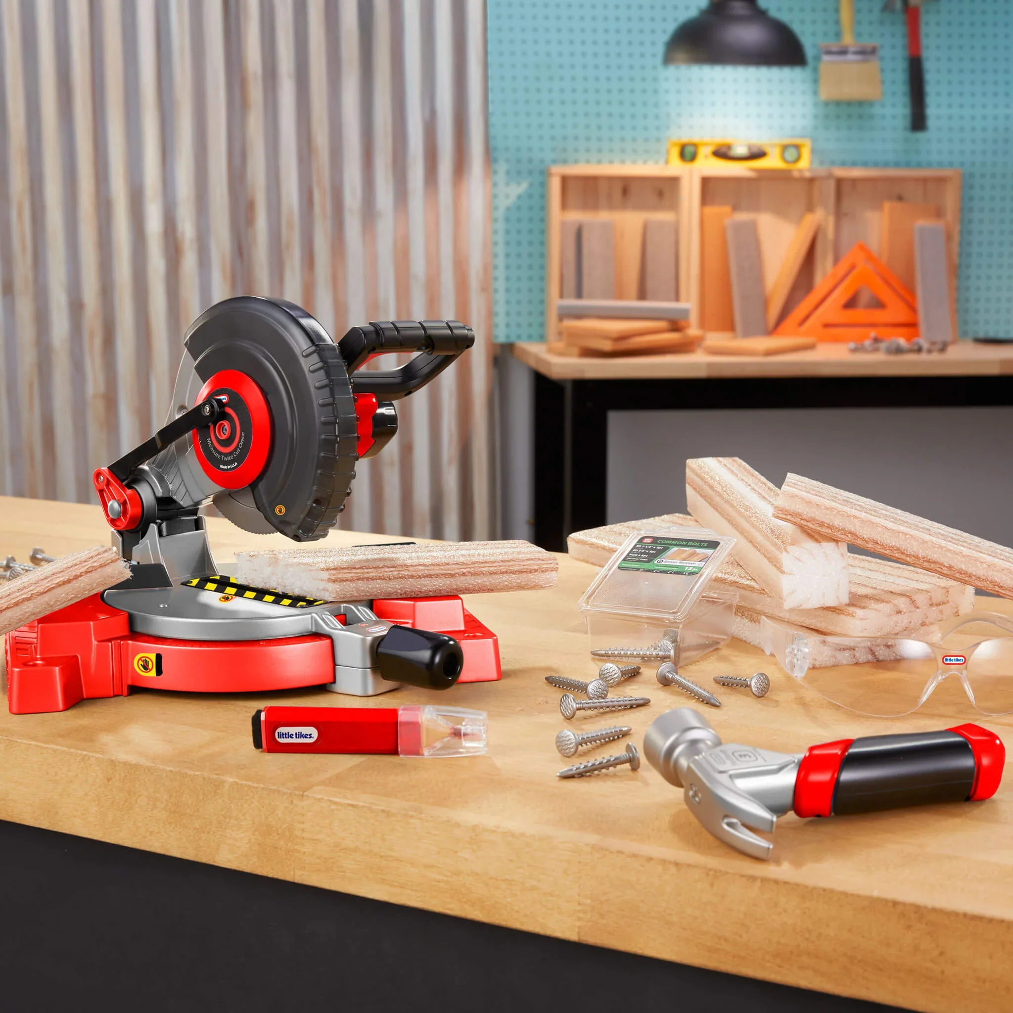 Little Tikes Creative Construction Power Cuts Set - Image 2