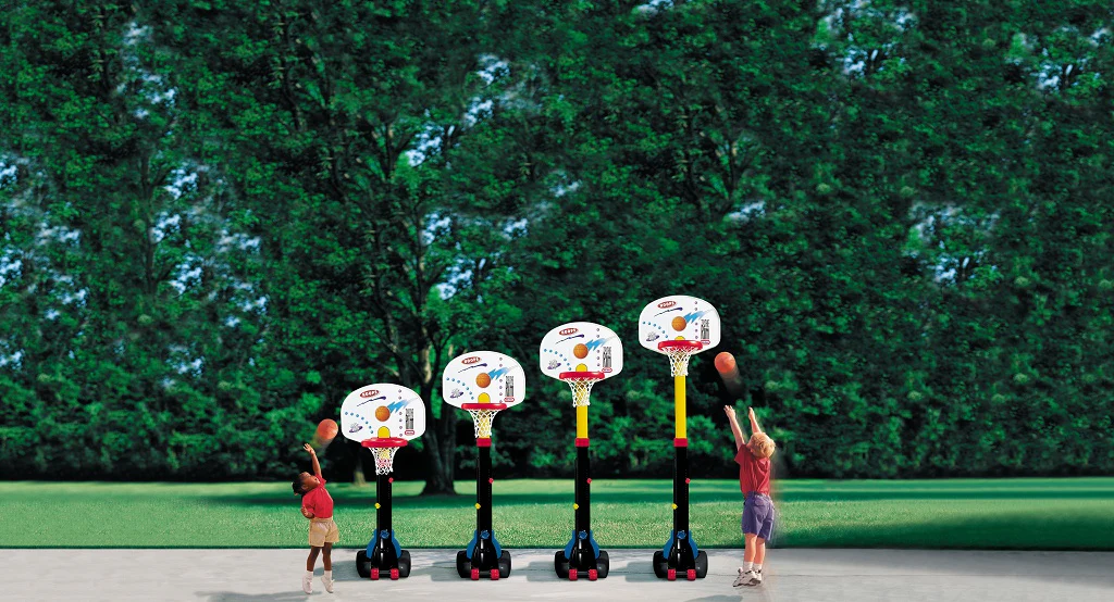 Little Tikes Easy Store Basketball Set Large - Image 3