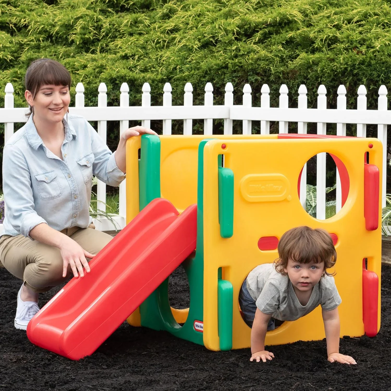 Little Tikes Junior Activity Gym - Natural - Image 3