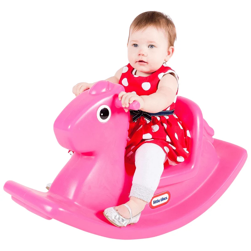 Little Tikes Rocking Horse Magenta - Image 3