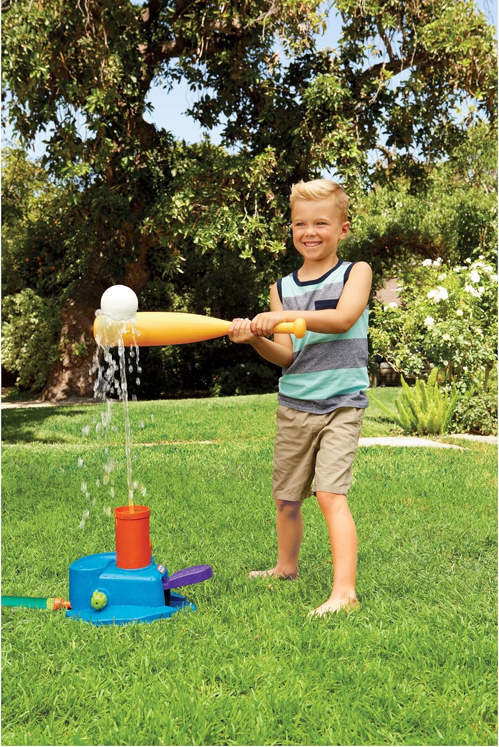 Little Tikes Triple Play Splash T-Ball Set - Image 2