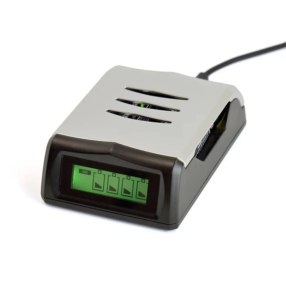 Lloytron Smart USB Powered Battery Charger for NiMh AA/AAA Rechargable Batteries