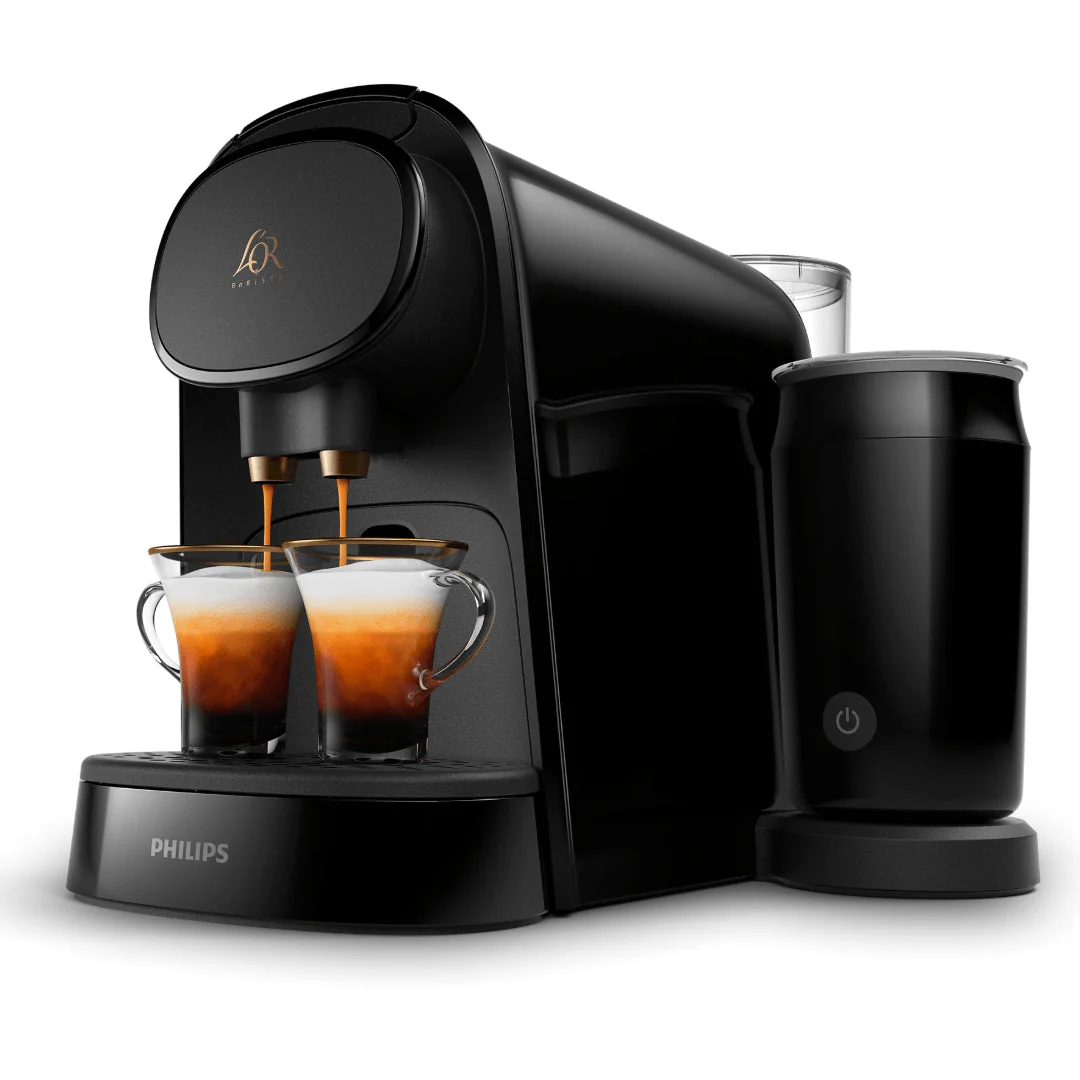 L'OR by Philips Barista Capsule Coffee Machine with Milk Frother - Black