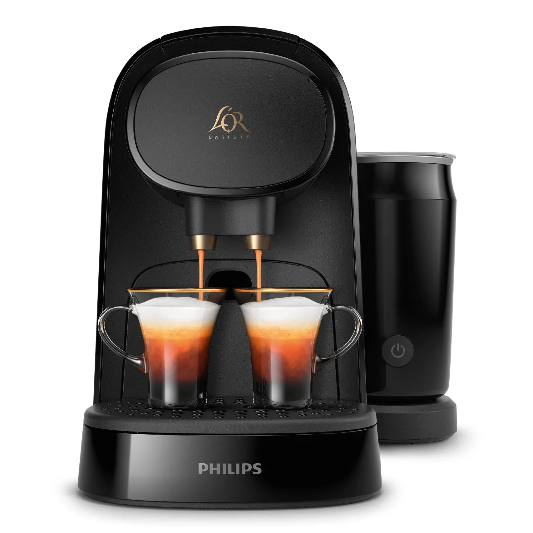 L'OR by Philips Barista Capsule Coffee Machine with Milk Frother - Black - Image 2