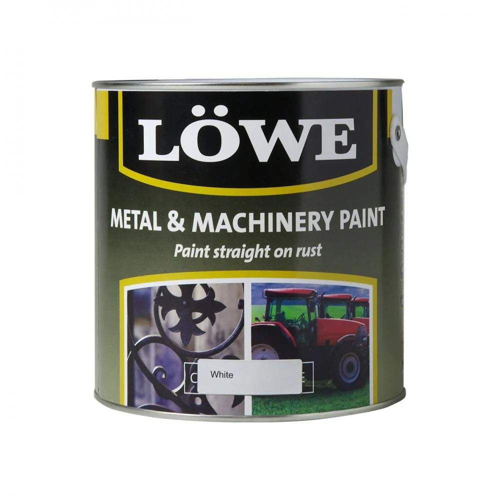 Lowe Metal and Machinery Paint - 500ml White