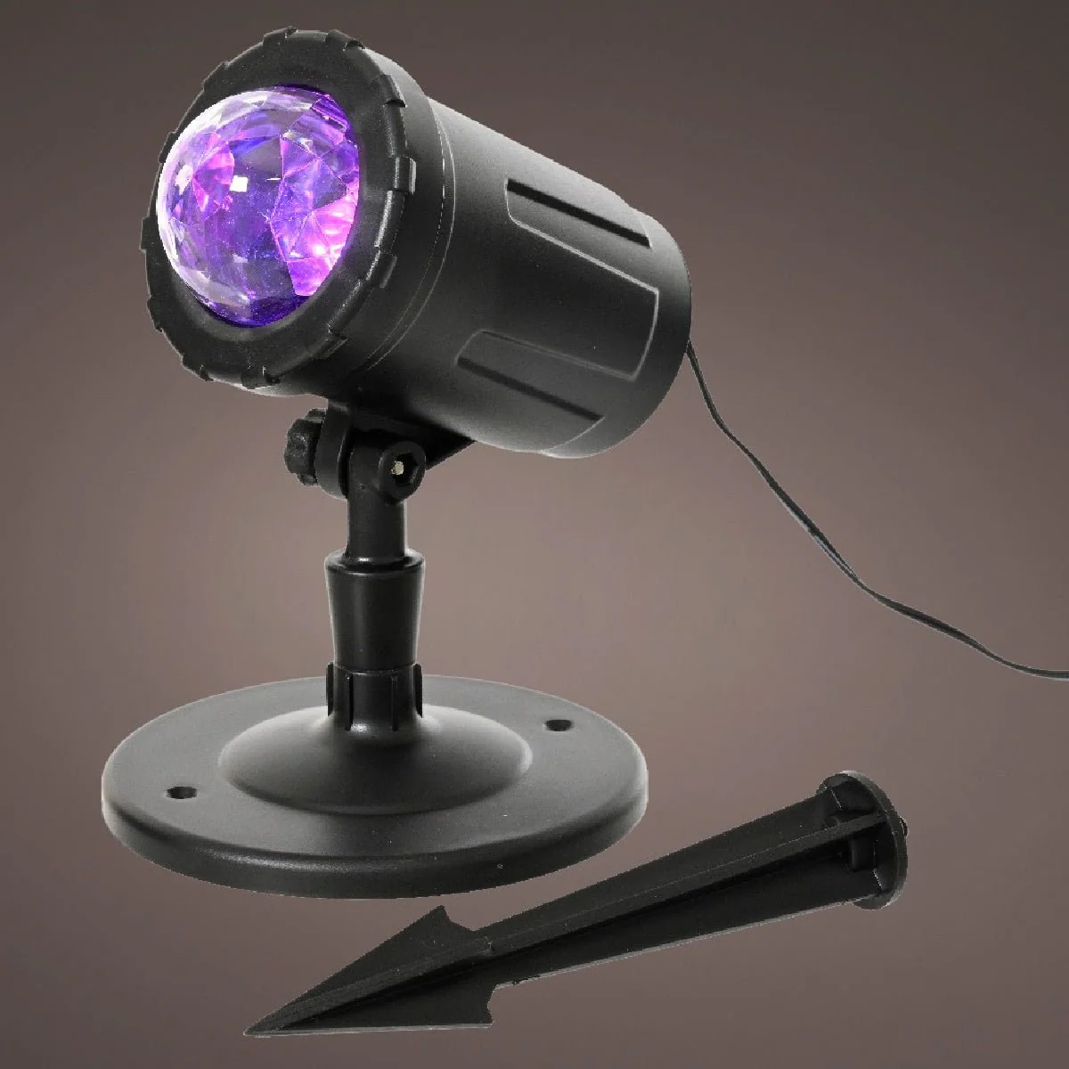Lumineo Colour Changing LED Projector with Rotating Effect Outdoor