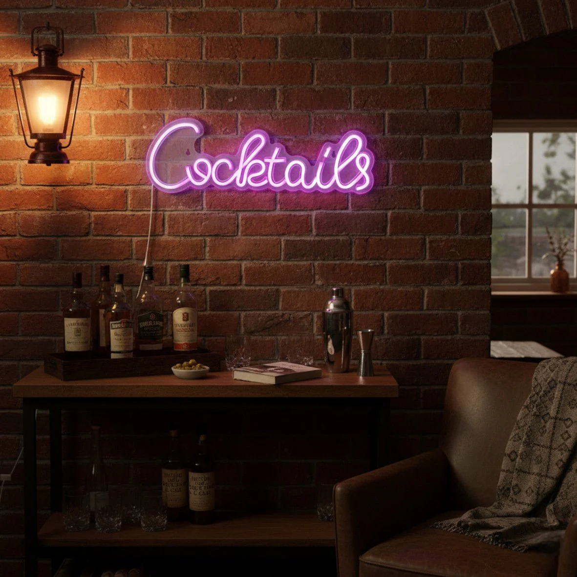 Lumineo Neon Cocktail Sign USB Powered - Image 2