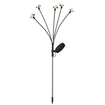 Lumineo Solar Garden Lamp Firefly with Bee Decoration - Image 2
