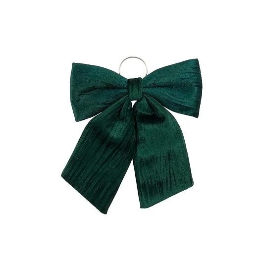 Luxury Christmas Bow Dark Green 32 x 40 x 3cm