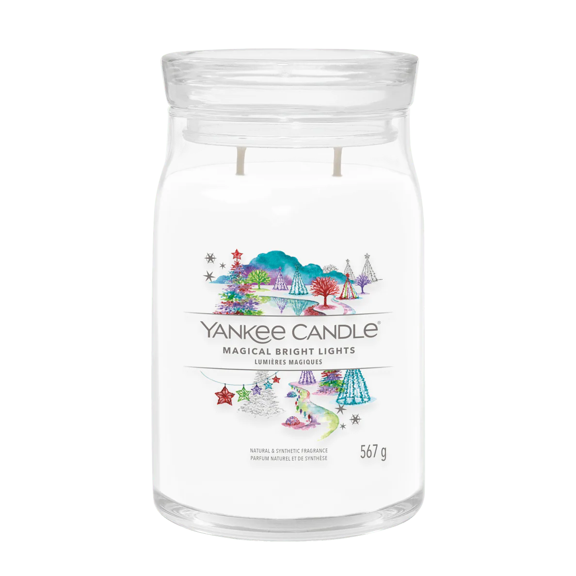 Magical Bright Lights Signature Large Jar Yankee Candle 567g