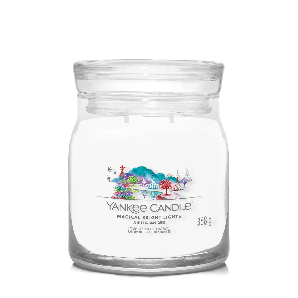 Magical Bright Lights Signature Medium Jar Yankee Candle 368g