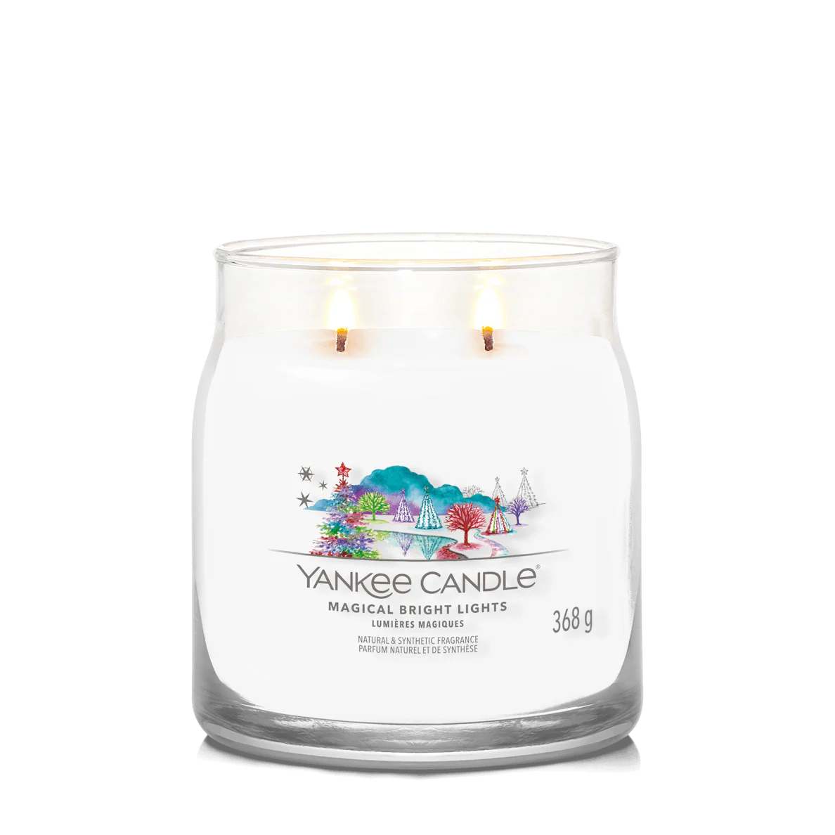 Magical Bright Lights Signature Medium Jar Yankee Candle 368g - Image 2