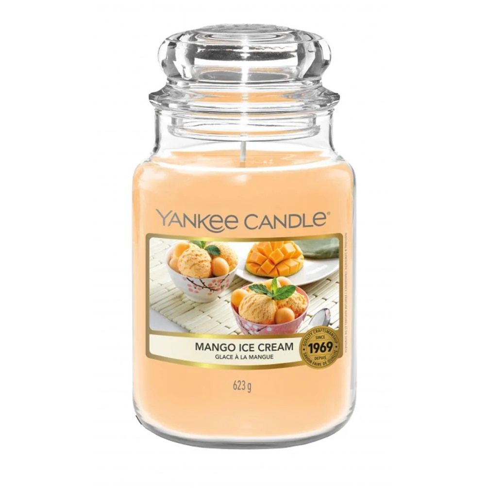 Mango Ice Cream Large Yankee Candle 623g