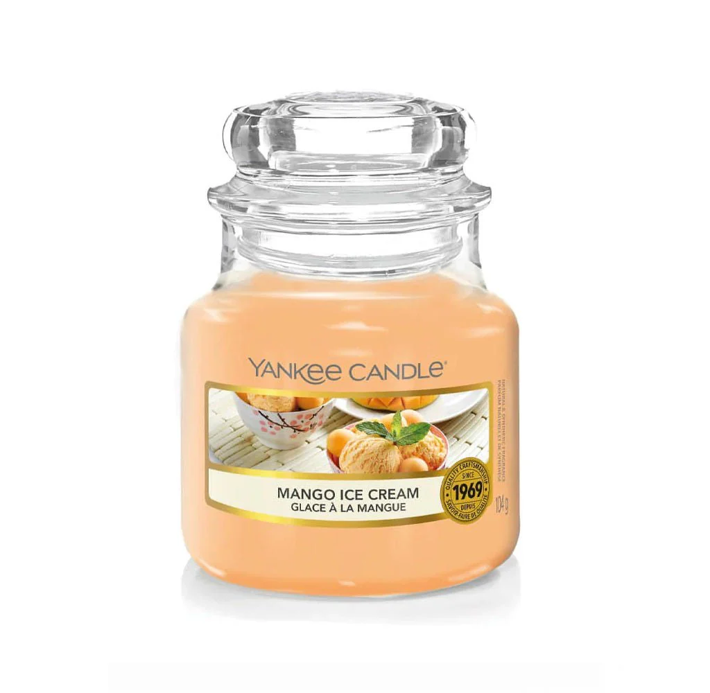 Mango Ice Cream Small Yankee Candle 104g