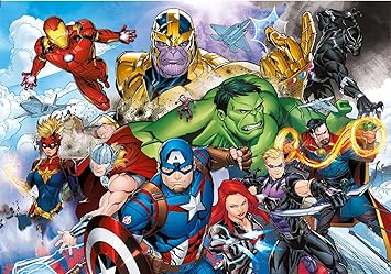 Marvel Avengers - 104 Piece Jigsaw Puzzle - Image 3