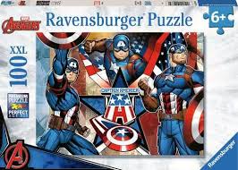 Marvel Captain America 100Pc Xxl Puzzle