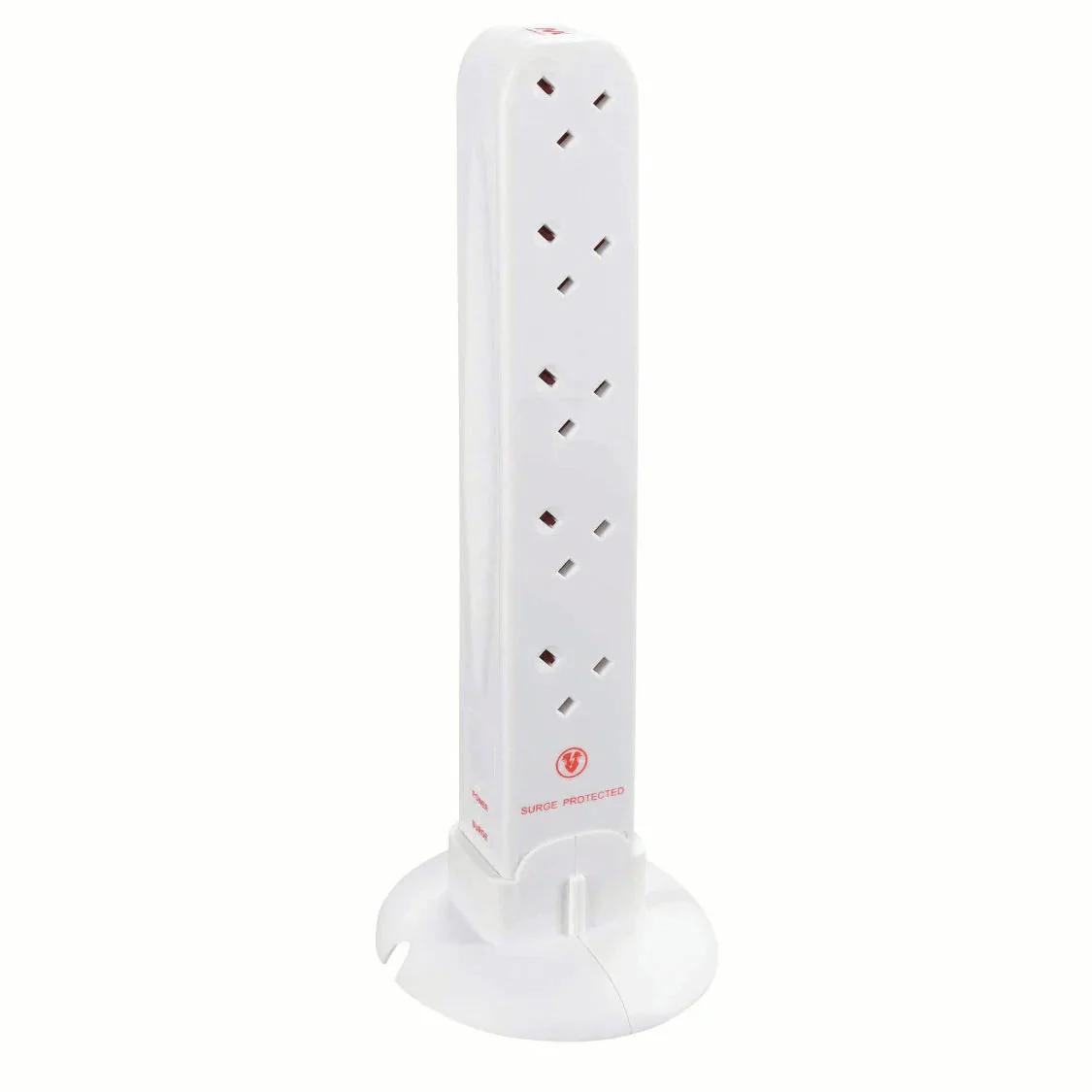 Masterplug 10 Socket, 1M Extension Tower