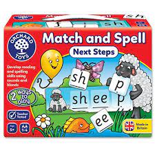 Match & Spell Next Steps