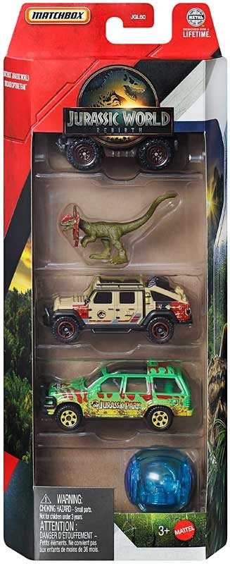 Matchbox Jurassic World 5-Pack Assorted Styles - Image 4
