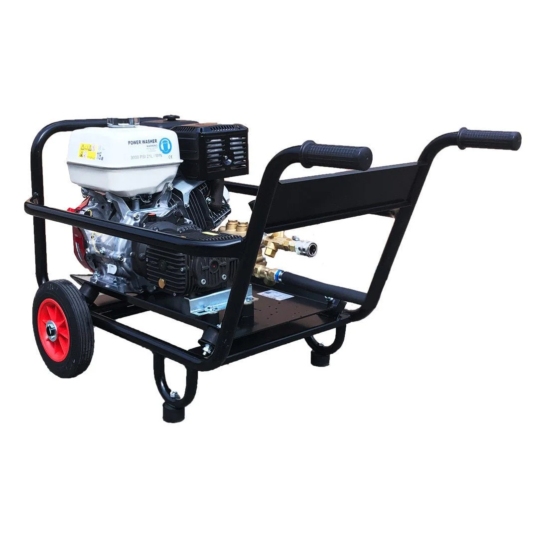 Maxflow Industrial Pressure Washer - Honda GX390 21 LPM Comet Pump Trolley Frame - Image 2