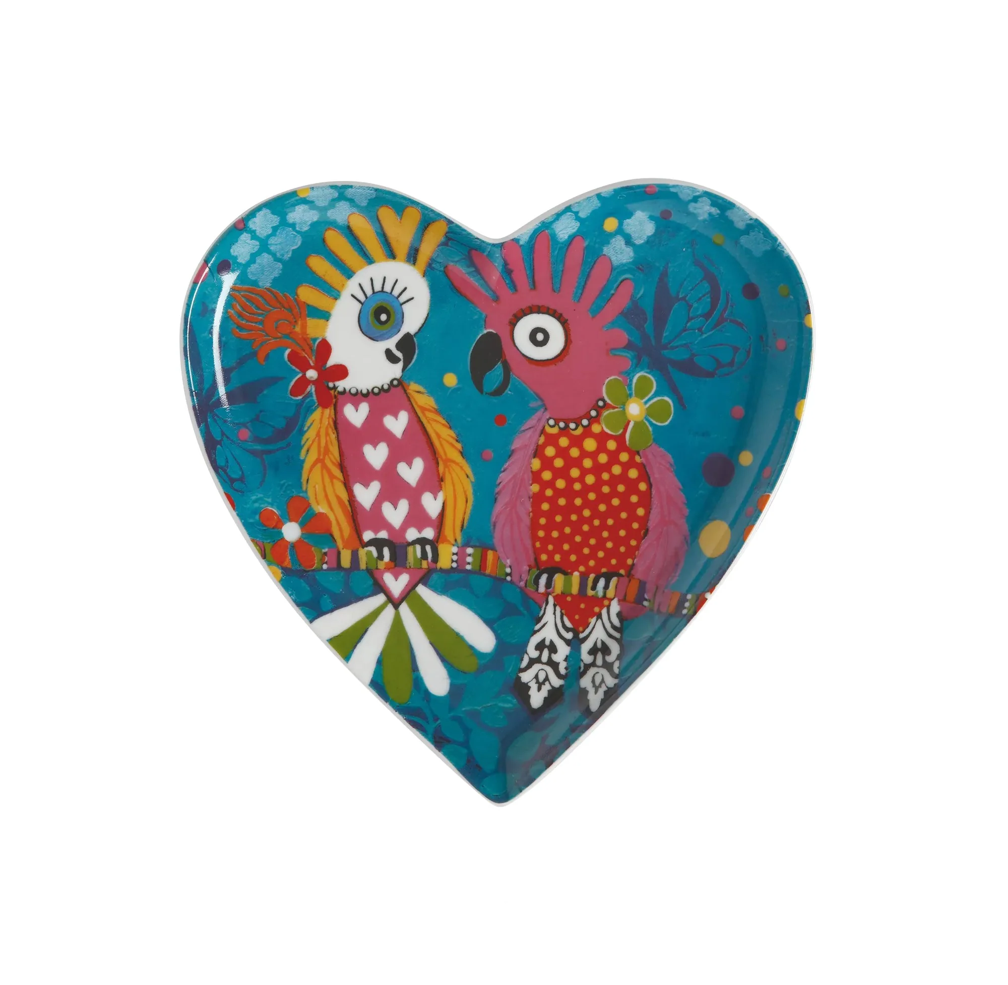 Maxwell & Williams Love Hearts 15.5cm Chatter Heart Plate