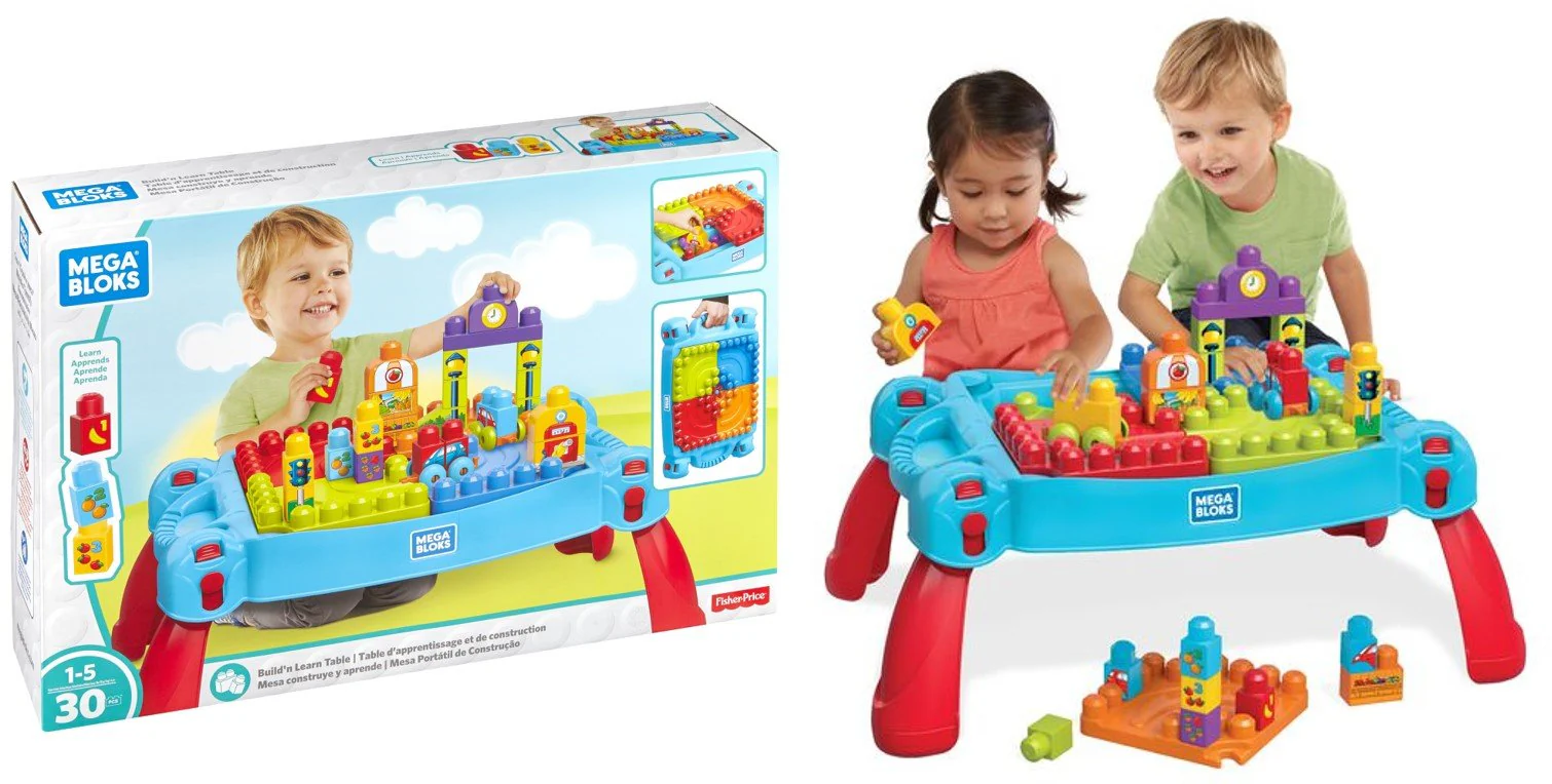 Mega Bloks Build & Learn Table - Image 2