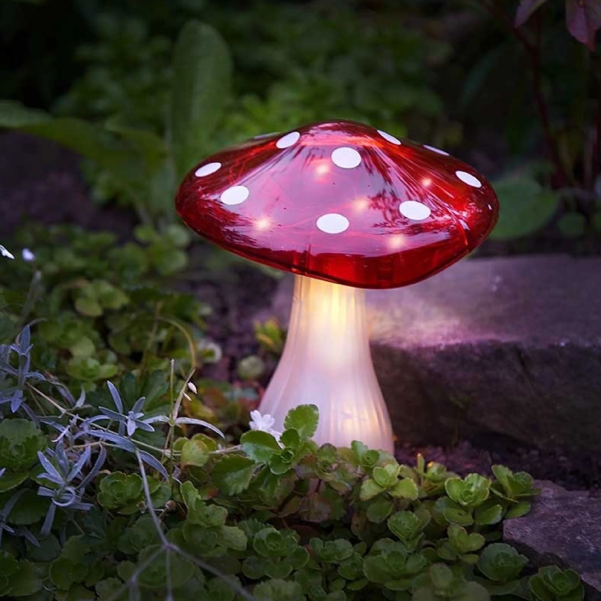 Mega Magic Mushroom Solar Stake Light