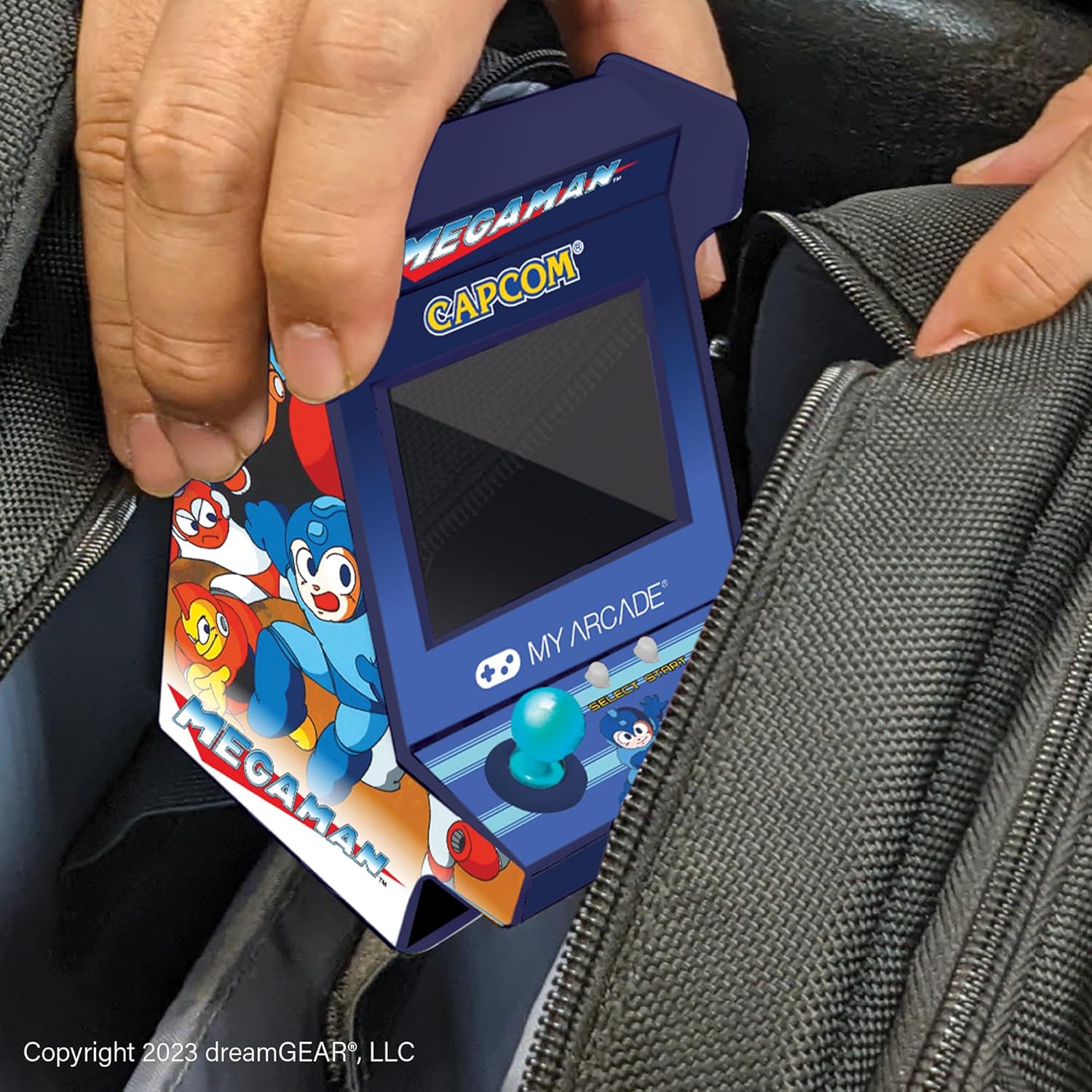 Mega Man Pico Player 3.7" Portable Retro Arcade (6 Games in 1) - Image 2