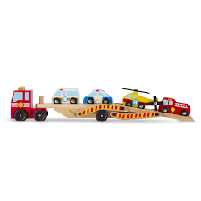 Melissa & Doug Emergency Vehicle Carrier - Image 3