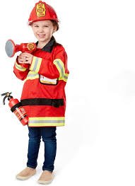 Melissa & Doug Fire Chief Role Play Costume Set - Image 3
