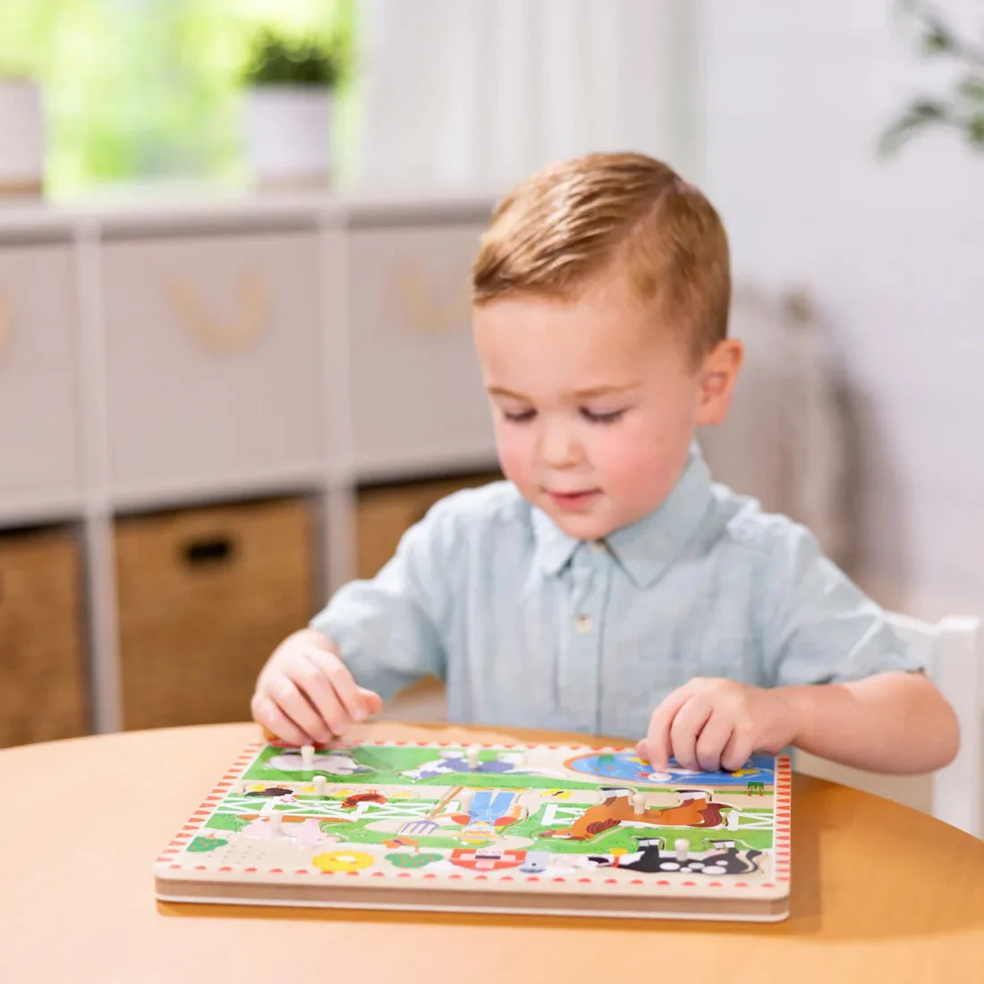 Melissa & Doug Old MacDonalds Farm Sound Puzzle - Image 3