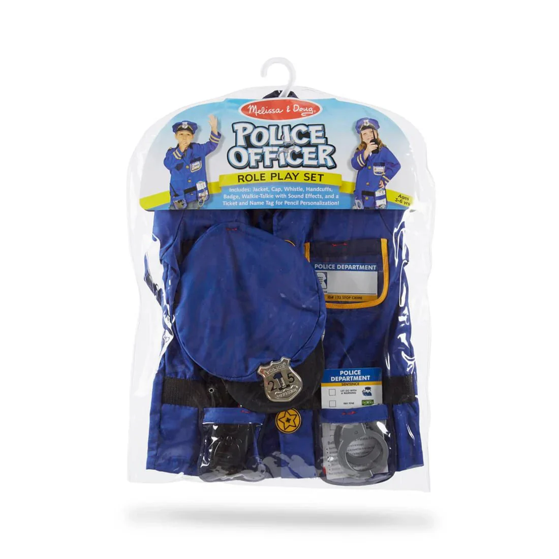 Melissa & Doug Police Officer Roleplay Costume
