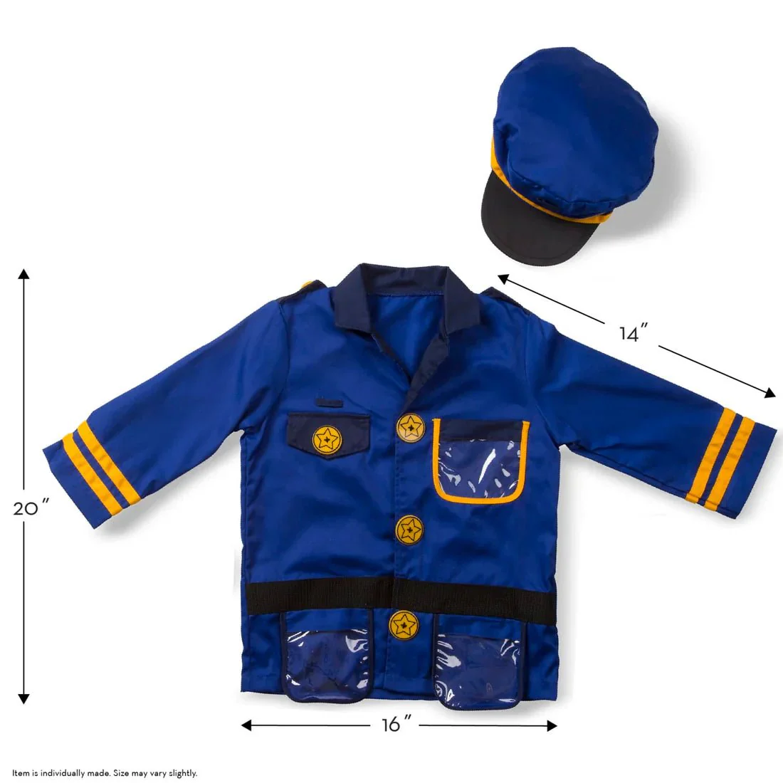Melissa & Doug Police Officer Roleplay Costume - Image 4