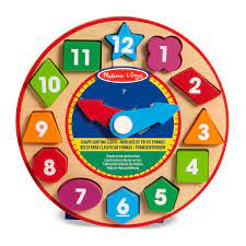 Melissa & Doug Shape Sorting Clock