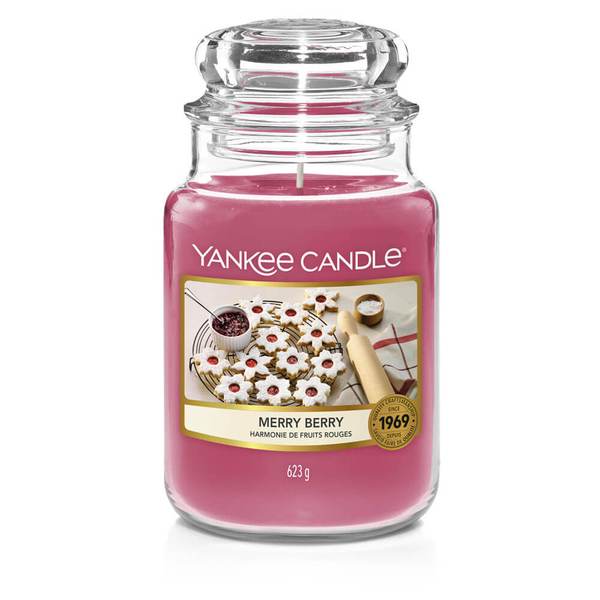 Merry Berry Large Yankee Candle 623g