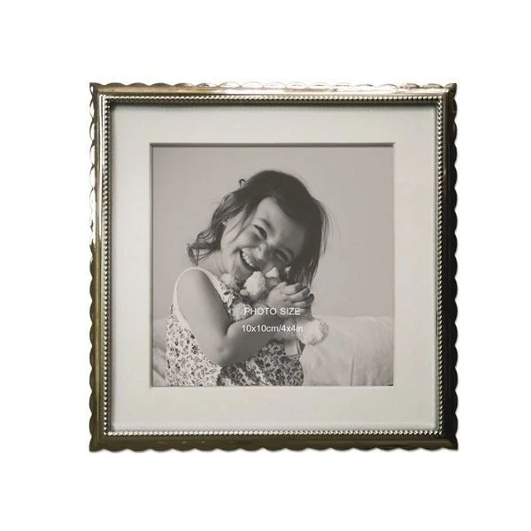 Metal Photo Frame 4x4in